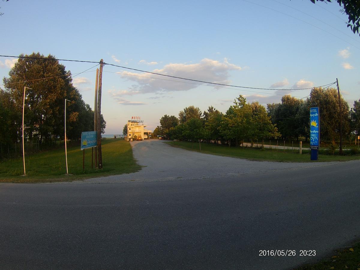 Hotel Akrogiali Korinós Exterior foto